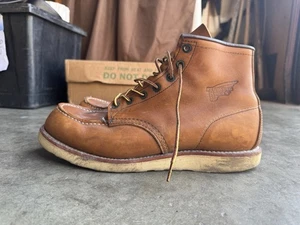 Red Wing Shoes 875 Classic Moc 6-Inch Boot Gr. 11 E braun Made in USA - Bild 1 von 6