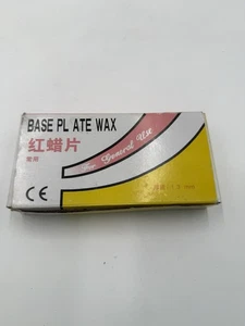 Placa base de laboratorio láminas de cera rojas utilitarias para uso dental (20 piezas) - Imagen 1 de 4