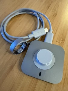 Oura Ring 4 Brushed Silver - Size 9 - Picture 1 of 5