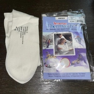 Calcetines térmicos térmicos para mujer Thermasilk Mid Pantorrilla naturales XL Spunsilk Qwikdri EC2 - Imagen 1 de 4