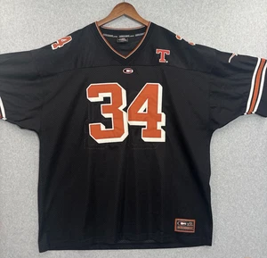 Coliseo RICKY WILLIAMS No. Camiseta de fútbol 34 TEXAS LONGHORNS 2XL negra - Imagen 1 de 10