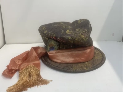 Mad Hatter Top Hat Disney Alice In Wonderland Adult Size Large Adjustable - Image 1 of 4