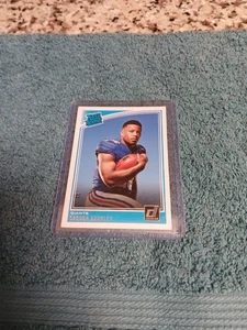 Saquon Barkley 2018 Donruss Rookie Card - Bild 1 von 2