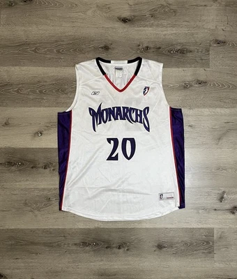 Vintage Reebok Sacramento Monarchs Jersey Kara Lawson Sz Large WNBA  - Image 1 of 4