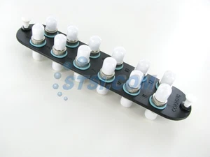Corning CCH-CP12-H3 Patch Panel, 12 ST Adattatori Simplex 10Gig Aqua OM3/OM4 ~STSI - Foto 1 di 2