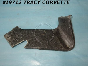 1958-1962 Corvette NOS 3780986 Nose Panel Bonding Strip Right Black Fiberglass - Picture 1 of 11
