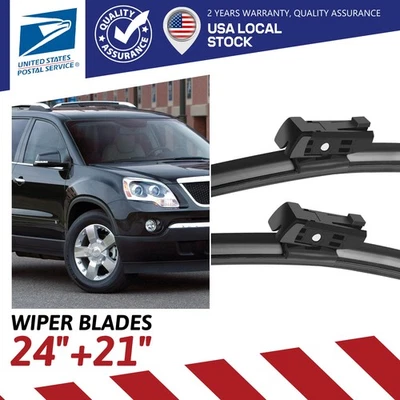 Limpiaparabrisas delantero para Chevrolet Traverse Malibu 2009-2011 24"+21" Foto 1 de 4