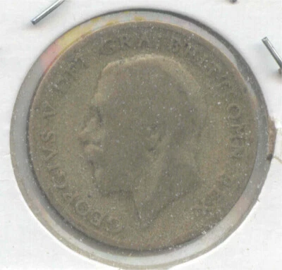 UK 1922 Sixpence Great Britain King George V Silver 6 P Ag Exact Coin - Image 1 of 2