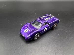Vintage Hot Wheels Ford J Car Purple Redlines RL Original Loose Hood Nice Shape! - Picture 1 of 4
