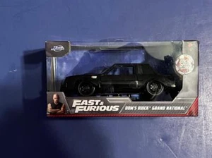 FAST & FURIOUS DOM'S 1987 BUICK GRAND NATIONAL DIE CAST MOVIE MUSCLE CAR! - Picture 1 of 2