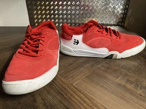 Etnies RS Ryan Sheckler Estrella Men's Red Low Top Shoes Skateboarding Size 13 - Picture 1 of 9