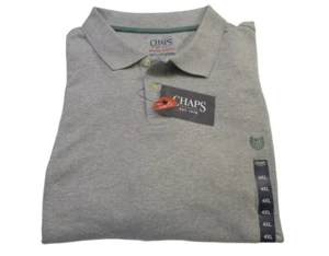 RALPH LAUREN CHAPS BIG & TALL 4XL GRAY SOFT TOUCH STRETCH COTTON POLYESTER BLEND - Picture 1 of 22