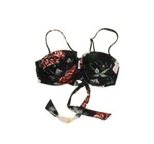 RACHEL Rachel Roy Damen Bügel Schwimmen Bikini Oberteil - Garden Black - Größe M - Bild 1 von 2