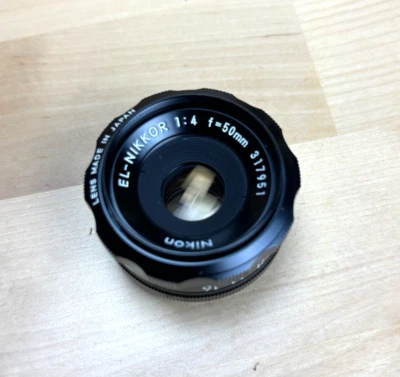 Nuevo lente de ampliación Nikon EL-Nikkor 50 mm f/4 - sin usar en embalaje original Foto 1 de 4