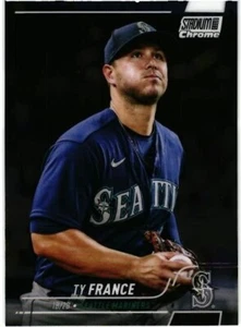 2022 TOPPS ESTADIO CLUB CROMO # 393 - TY FRANCE - SEATTLE MARINERS - Imagen 1 de 2