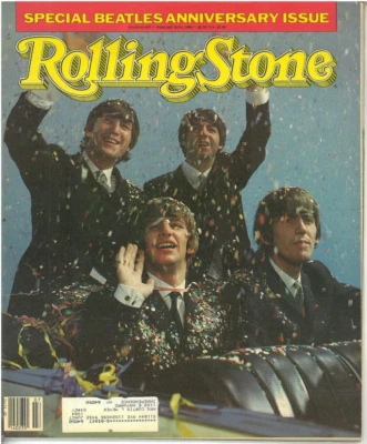 Rolling Stone Magazine Feb 16, 1984 Iss 415 Special Beatles Anniversary Issue - Image 1 of 2