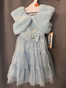 New Light Blue Girl Party Wedding Holiday Dress Size 2T So Cute - Picture 1 of 5