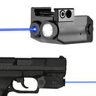 Red/Green/Blue Compact Laser Sight for Pistols Handgun USB Rechargeable Upgraded