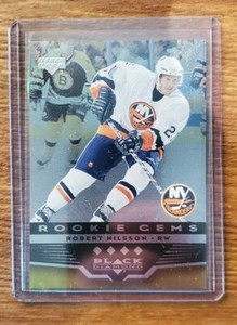 2005-06 BLACK DIAMOND GOLD #200 ROBERT NILSSON RC 7/10