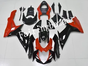Fit for 2011-2019 GSXR600 GSXR750 Red Black ABS Injection Plastic Fairing Kit - Picture 1 of 7