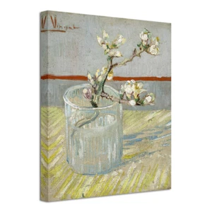 Canvas Print Picture Van Gogh Painting Repro Home Decor Wall Art Flowers Framed - Picture 1 of 10