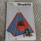  Simplicity S9529 Pet Tent and Pillow Sewing/ Craft Pattern Brand New Uncut FF