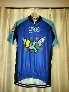 80s T-shirt Vomax Cycling Shirt 00S Corporate Item Audi