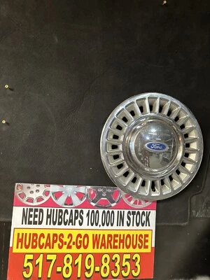 Ford Crown Victoria 1988-91 OEM tapacubos 24 ranuras 1 raro 15” usado defectos raros Foto 1 de 4