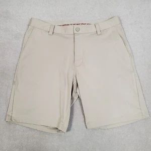 Rhone Shorts Mens 32 Beige Chinos Performance Stretch Golf Lightweight Solid * - Picture 1 of 10