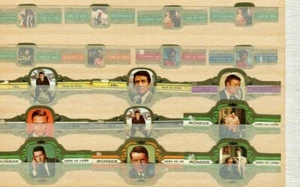 KONVOLUT 17 VINTAGE ZIGARRENBÄNDER - FBI/IRONSIDE/PATRIDGE F. -DERK DE VRIES(0054-15) - Bild 1 von 1