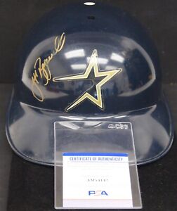 JEFF BAGWELL Houston Astros 1B #5 SIGNED Batting Helmet PSA/DNA COA #AM54142