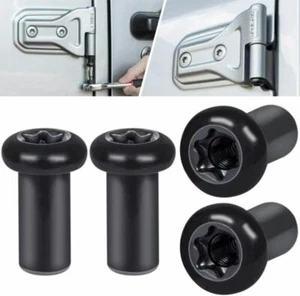 4 piezas de tuercas de bisagra para Jeep Wrangler JK JKU JL JLU Sports 2 y 4 puertas 07-21 - Imagen 1 de 7