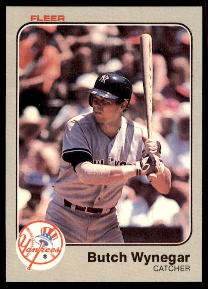 1983 Fleer Butch Wynegar Baseball Cards #399 - Image 1 of 2