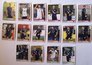 Panini ROAD TO EURO 2020 BiH extra stickers 34-49  SLO edition MINT - Picture 1 of 2