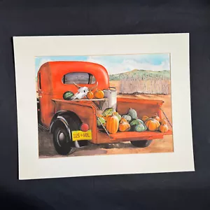 Camión de pintura Nuevo México Suroeste con verduras de jardín - Imagen 1 de 7