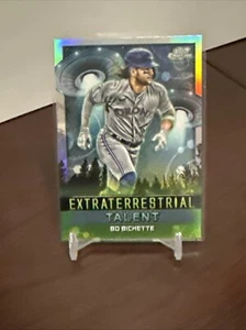 2024 Topps Chrome Cosmic Bo Bichette Extraterrestrial Talent #ET-7 - Blue Jays - Picture 1 of 2