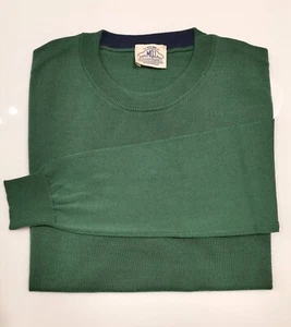 MAGLIONE GIROCOLLO UOMO MQJ IN LANA 1100/T 2104 VERDE NUOVI ARRIVI AUTUN/INVERNO - Foto 1 di 3