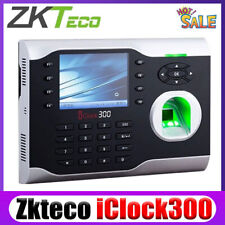 New ZKteco Iclock300 TCP/IP ID & IC USB Fingerprint Time Clock Attendance System
