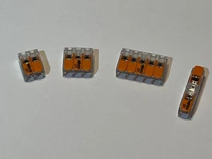 WAGO Compact Verbindungsklemme mit Hebel Typ 221, Varianten 412, 413, 415, 2411 - Bild 1 von 5