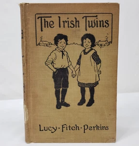 The Irish Twins By Lucy Fitch Perkins Vintage 1913 Kids Book Hardcover Childrens - Picture 1 of 20
