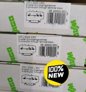 100pcs 2002-1301 WAGO Wiring Terminals New 20021301 - Picture 1 of 1