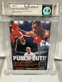 1987 NES Mike Tyson&rsquo;s Punch-Out! WATA Overall 7.0, Matching Components, CIB