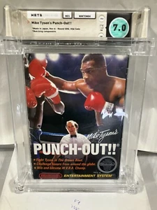 1987 NES Mike Tyson’s Punch-Out! WATA Overall 7.0, Matching Components, CIB - Picture 1 of 13