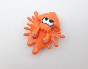 Splatoon Naranja Calamar Auriculares Jack Enchufe Polvo Figura Juguete 1" Japón - Imagen 1 de 3
