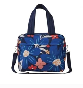 Thirty One Gifts Voyager Adjustable Travel Tote - Midnight Floral NEW! - Picture 1 of 1
