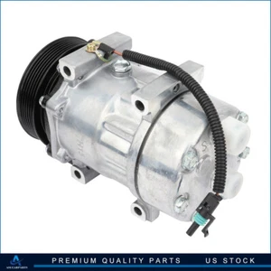 For 1986 1987 Jeep Wagoneer Wrangler 2.5L A/C AC Compressor and Clutch - Picture 1 of 11