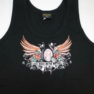 NEW LVMPD LAS VEGAS METRO MOTORS POLICE DEPT MOTORCYCLE TANK TOP SHIRT Womens XL - Picture 1 of 2