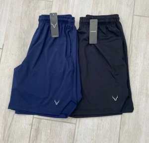 NWT Men's Dri-Fit Running Shorts Color Black, Navy Size S-XXL - Picture 1 of 22