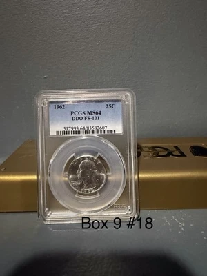 1962 PCGS MS64 DDO FS-101 - Image 1 of 2