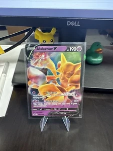 Pokemon Alakazam V Holo Promo SWSH083 Sword & Shield Card Free Ship - Picture 1 of 14